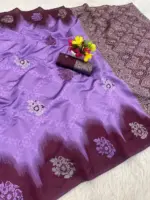 Laxmi 968 Pure Banarasi Silk Flowers Design