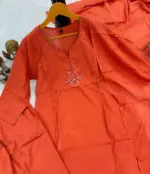 Laxmy Vol 34 Orange Cotton - Image 3