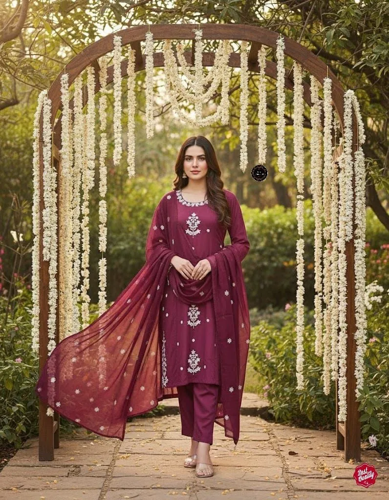 Laxmy Vol 36 Rayon Slub Embroidery Fastival Laxmy Vol 36 Rayon Slub Embroidery Fastival - Image 1