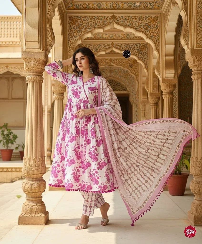 Laxmy Vol 37 Rayon Cotton Printed Laxmy Vol 37 Rayon Cotton Printed - Image 1