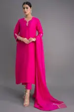LFK Chetna Pink Silk Blend Occasion - Image 2