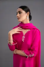 LFK Chetna Pink Silk Blend Occasion - Image 3