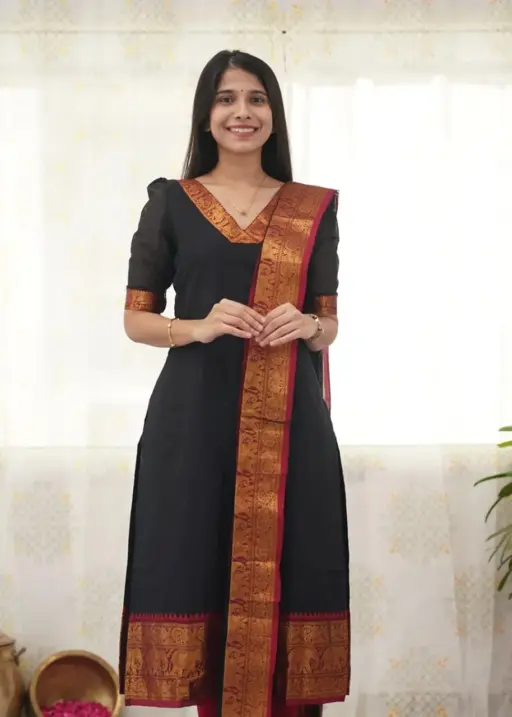 LFK Liliya Kanchi Cotton Designer Pongal Festival