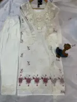 Lila 130 Viscose Roman Embroidery Festival - Image 3