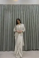 Madhuri 220 Heavy Rangoli Embroidery Ready To Wear - Image 7