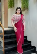 Madhuri 221 Heavy Rangoli Ready To Wear - Image 3