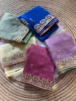 MHV Moh Maya Soft Swiss Organza Party Wear - Image 2