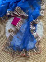 MHV Moh Maya Soft Swiss Organza Party Wear - Image 6