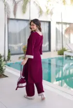 Mohini 9308 Velvet Embroidery Mirror Work Winter - Image 2