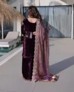 Moni 1220 Ice Velvet Embroidery Winter - Image 3