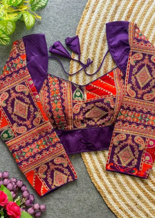 Mrunal Gajji Silk Position Printed Wedding