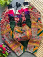 Mrunal Gajji Silk Position Printed Wedding - Image 3