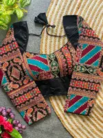 Mrunal Gajji Silk Position Printed Wedding - Image 4