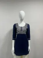 SS2016 Heavy Rayon Thread Short Top - Image 10