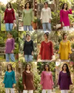 SS2016 Heavy Rayon Chikan Work Short Top - Image 15