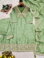 Zarin Vihanika Heavy Silk Festival Wear - Image 6