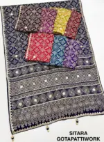 Rajyog Sitara Gotapatti Work - Image 7