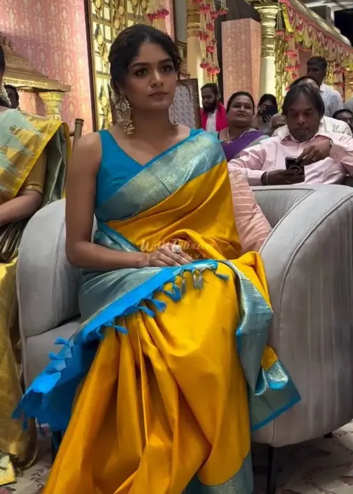 Rani 6070 Haldi Soft Lichi Silk Banarsi