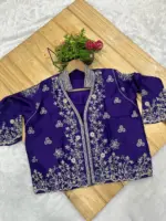 RBC 1121 Malai Silk Designer Ready To Wear - Image 3