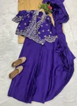 RBC 1121 Malai Silk Designer Ready To Wear - Image 5