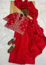 RBC 1121 Malai Silk Designer Ready To Wear - Image 6