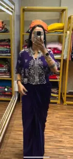 RBC 1121 Malai Silk Designer Ready To Wear - Image 7