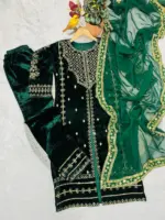 RBC 1124 Velvet Sequins Embroidery Winter - Image 3