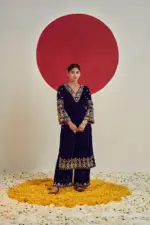 RBC 1125 Navy Blue Velvet Festival