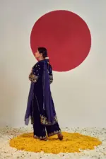 RBC 1125 Navy Blue Velvet Festival - Image 2