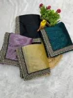 RBC 6034 Soft Twill Net Velvet Lace Border - Image 2