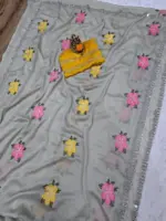 RC1 Vol 92 Rangoli Silk Mirror Work