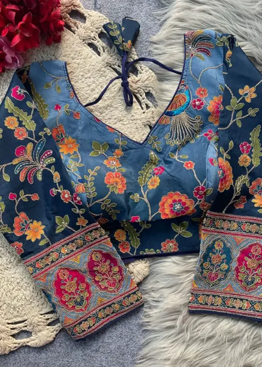 Ruhi Vol 100 Pure Crep Position Printed Bridal