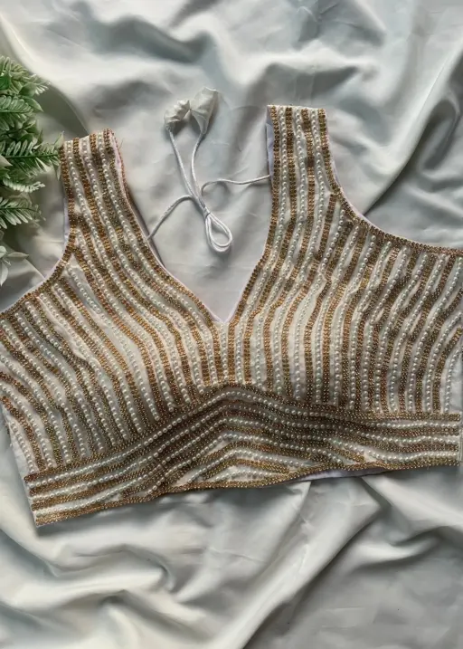 Ruhi Vol 101 Pure Silk Pearl Moti Spaghetti