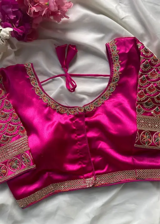 Ruhi Vol 104 Pure Moss Silk Embroidery