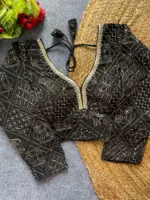 Ruhi Vol 110 Georgette Silk Gujarat Work - Image 2