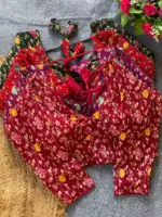 Ruhi Vol 87 Crush Silk Kashmiri Work - Image 3