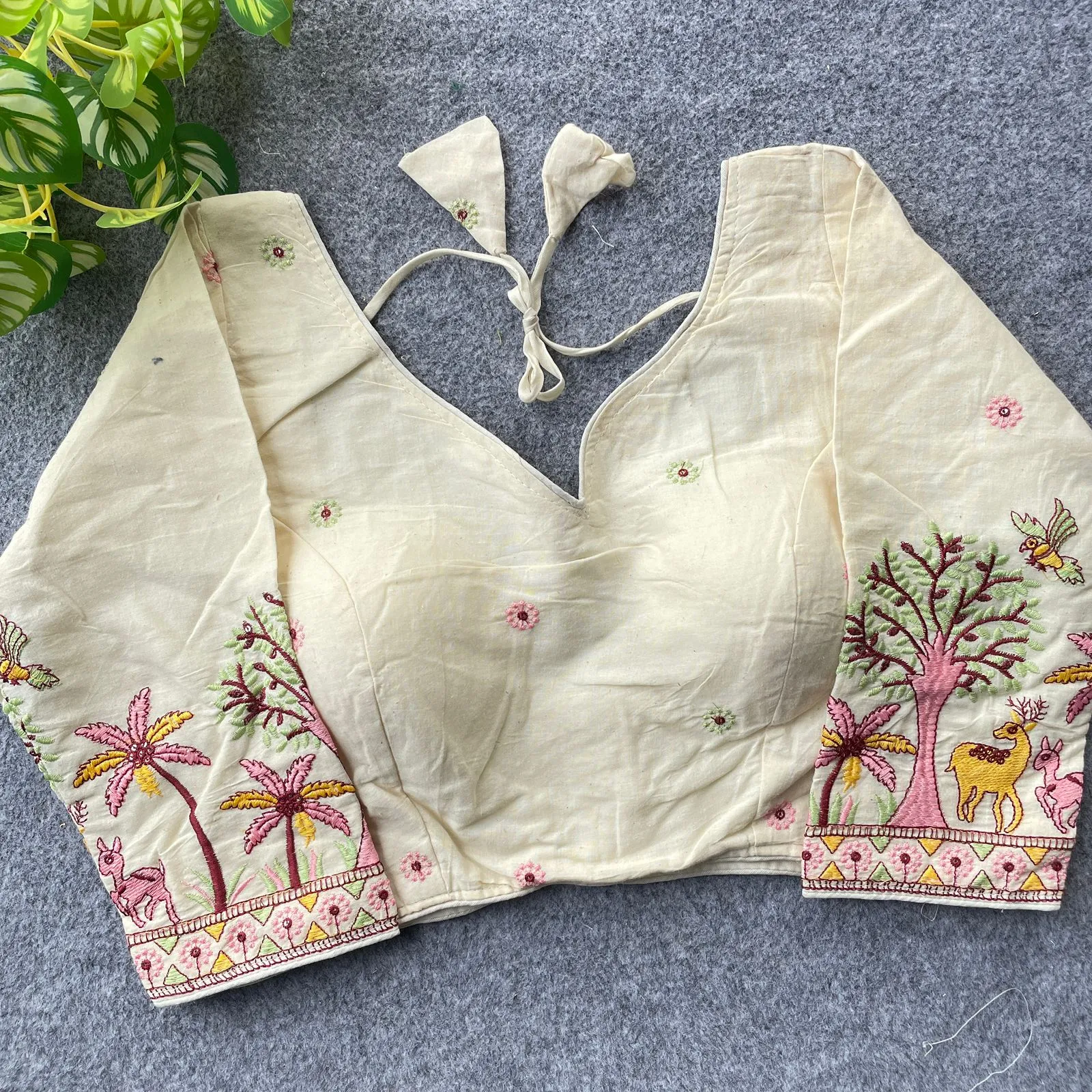 Ruhi Vol 93 Pure Khadi Cotton Embroidery Ruhi Vol 93 Pure Khadi Cotton Embroidery - Image 1