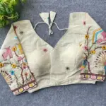 Ruhi Vol 93 Pure Khadi Cotton Embroidery - Image 3