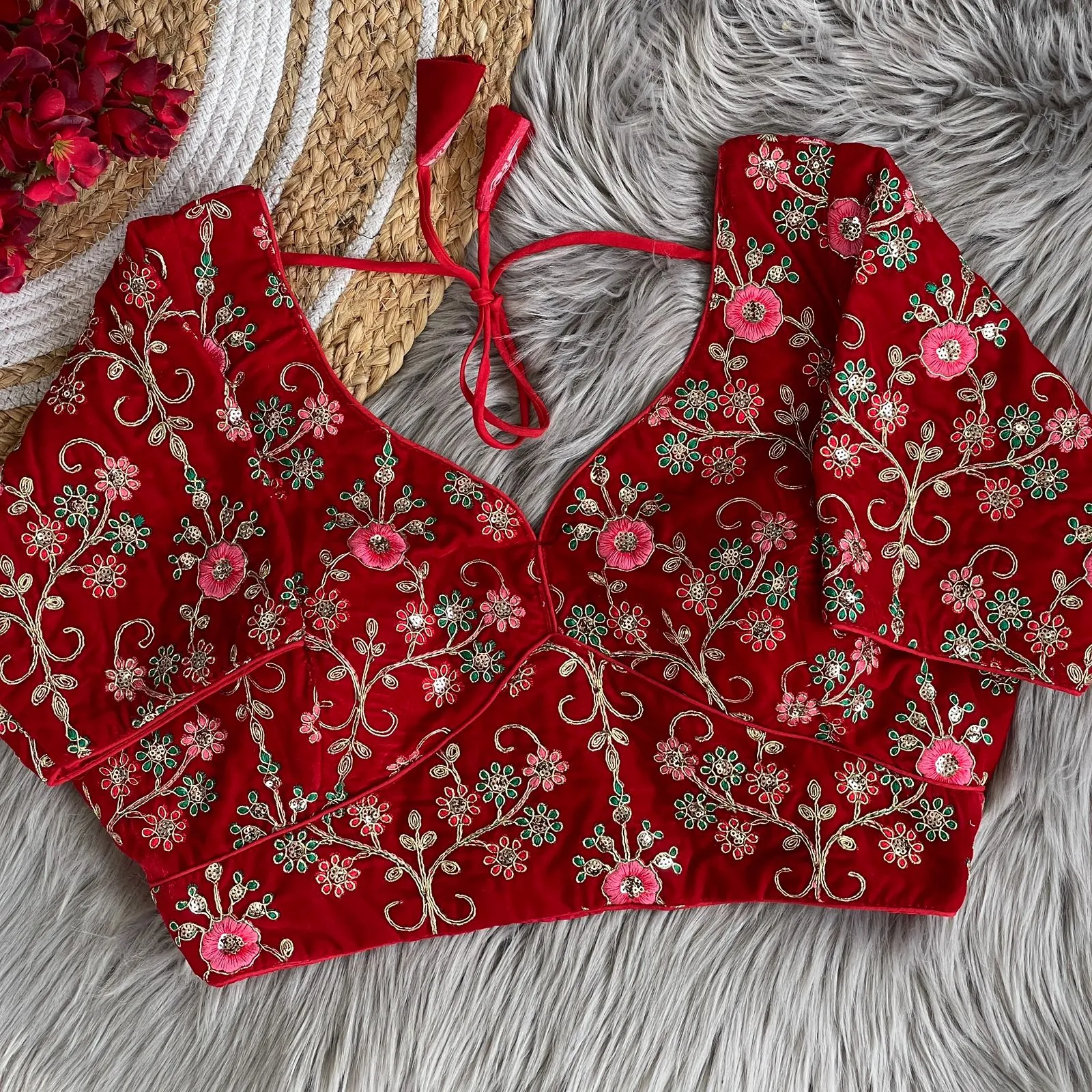 Ruhi Vol 95 Heavy Velvet Embroidery Wedding Ruhi Vol 95 Heavy Velvet Embroidery Wedding - Image 1