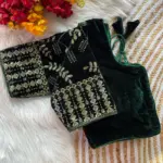 Ruhi Vol 96 Velvet Sequence Thread Wedding - Image 4