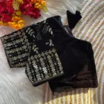 Ruhi Vol 96 Velvet Sequence Thread Wedding - Image 6