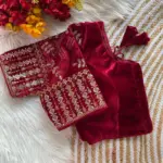 Ruhi Vol 96 Velvet Sequence Thread Wedding - Image 7