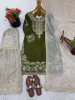 Sabina 1694A Silk Embroidery Wedding - Image 2