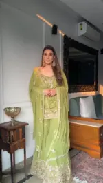 Sabina 1695 Faux Georgette Embroidery