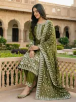 Sabina 5320 Silk Embroidery Mehndi Occasion