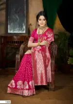 Saroj Tina Silk Saroski Vol 2 Silk Wdding Wear Fancy Saree Collection - Image 3