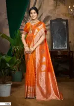 Saroj Tina Silk Saroski Vol 2 Silk Wdding Wear Fancy Saree Collection - Image 4