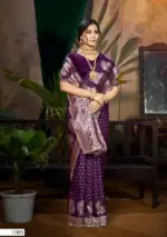 Saroj Tina Silk Saroski Vol 2 Silk Wdding Wear Fancy Saree Collection - Image 5