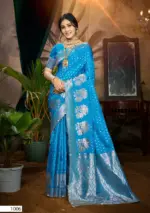 Saroj Tina Silk Saroski Vol 2 Silk Wdding Wear Fancy Saree Collection - Image 8