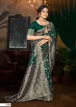 Saroj Tina Silk Saroski Vol 3 Silk Wedding Wear Fancy Saree Collection - Image 2